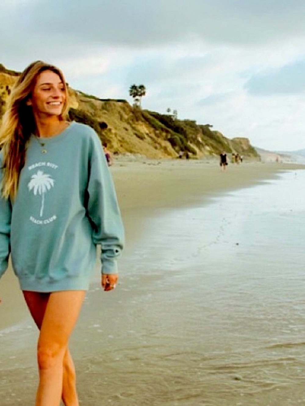 Beach Riot Beach Club Oversized Sweatshirt XL